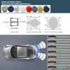 Y5GF Car Parking System with LED Display 4 Sensors Backlight Prevent Collision