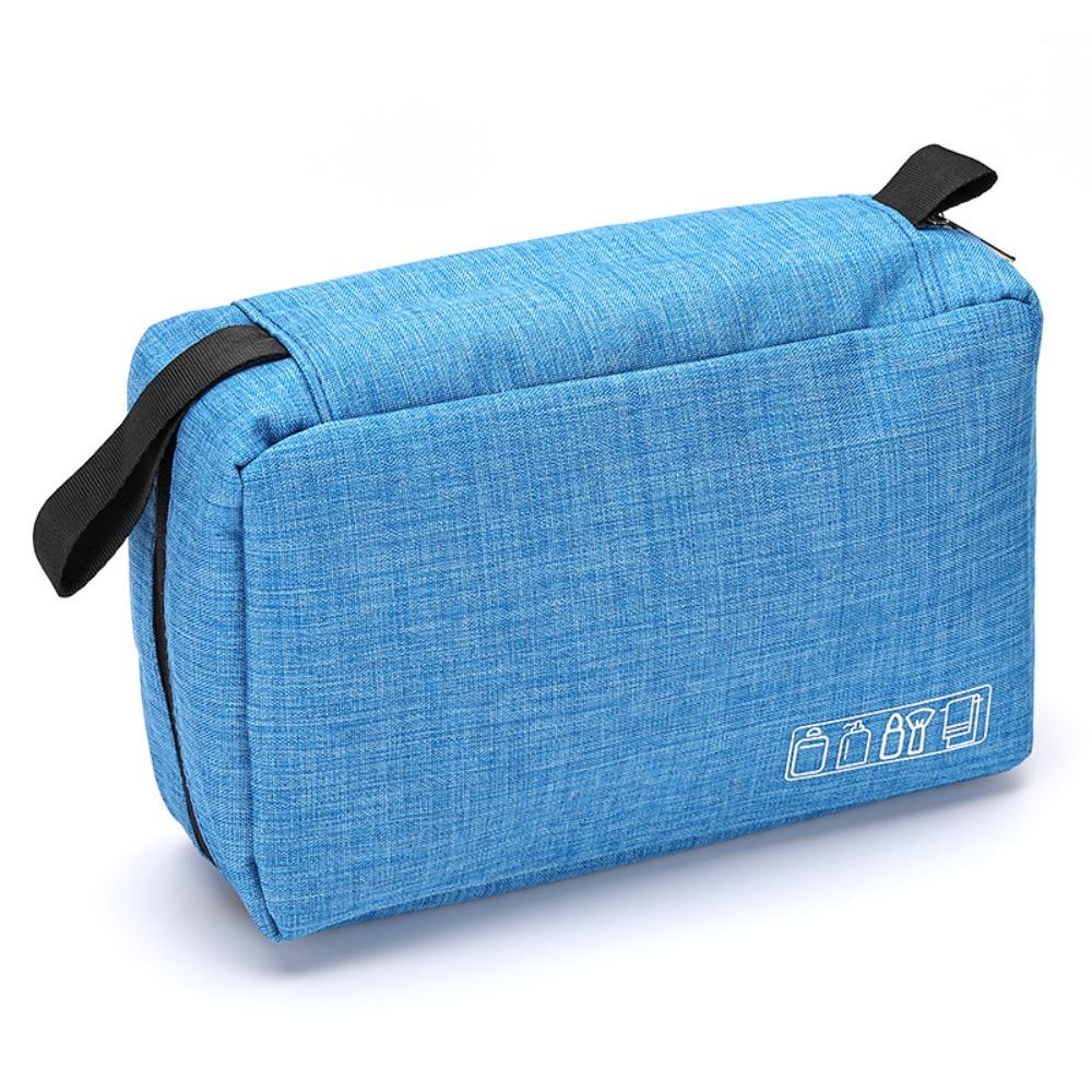 Water Resistant Men Toiletry Bag Oxford Cloth Makeup Organizer Travel Toiletry Containers  Women