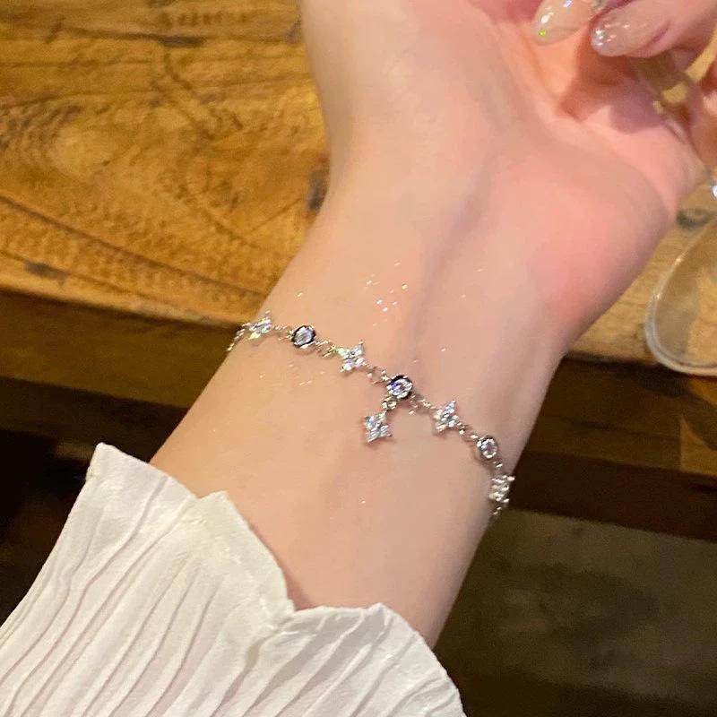 Korean Ins Tide Pearl Bracelet Design Temperament Bracelet Couple Bracelet Hand Jewelry