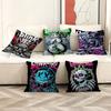 B-Blink 182 Rock Band Cushion Cover Car Throw Pillow Case For Sofa Car Christmas Gift 40X40Cm 45X45Cm