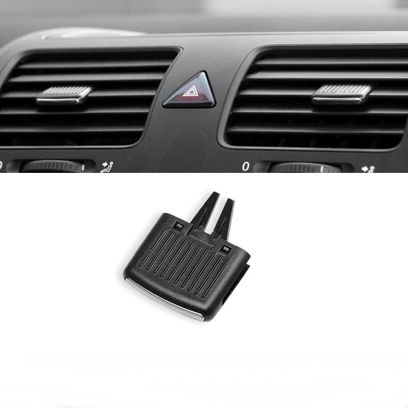 1 Peça Para A5 Mk5 Golf 5 R32 Rabbit Sagitar 2006-2011 Carro Saída de Ventilação A/C do Painel Frontal Clipes de Ajuste