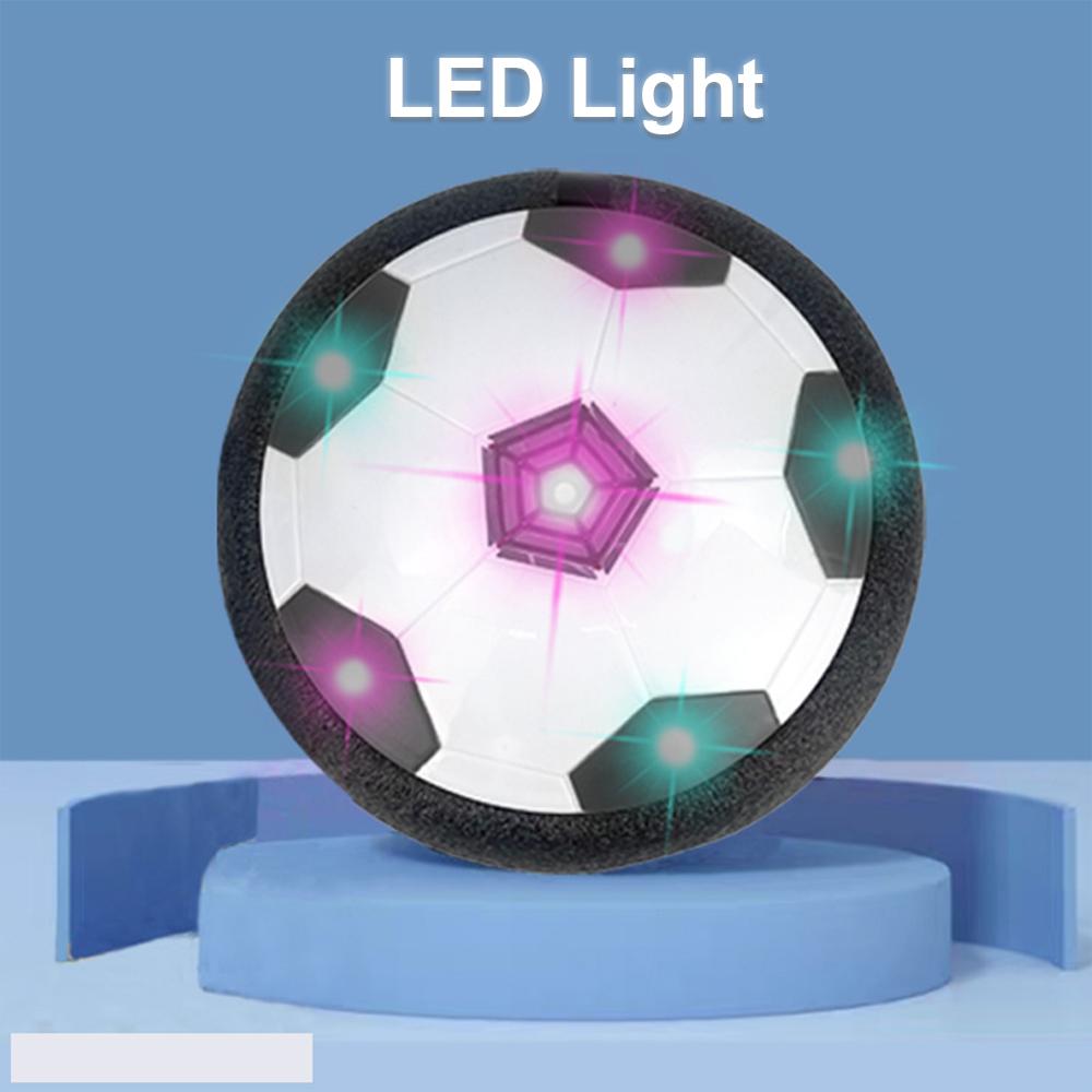 Non-Toxic Led Hover Soccer Ball Air Power Training Ball Playing Football Indoor Outdoor Game Sport Toys Birthday Gifts For Kids Soccer