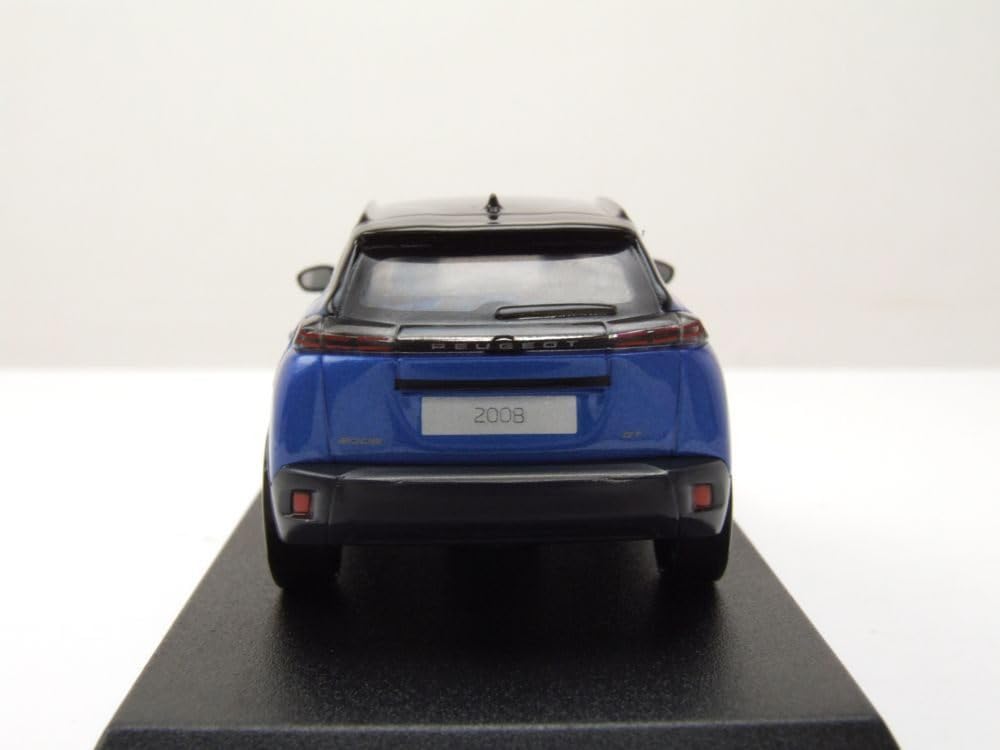 NOREV Peugeot 2008 GT 2024 1/43 Scale Diecast Model Car (Blue) [Parallel Import]