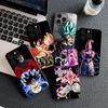 Gokus Dragons Balls Majin Buu Z Casing Phone Cover for Apple iPhone 16 15 14 11 Pro Max 7 8 Plus SE2 SE3 SE 2022 2020 Case