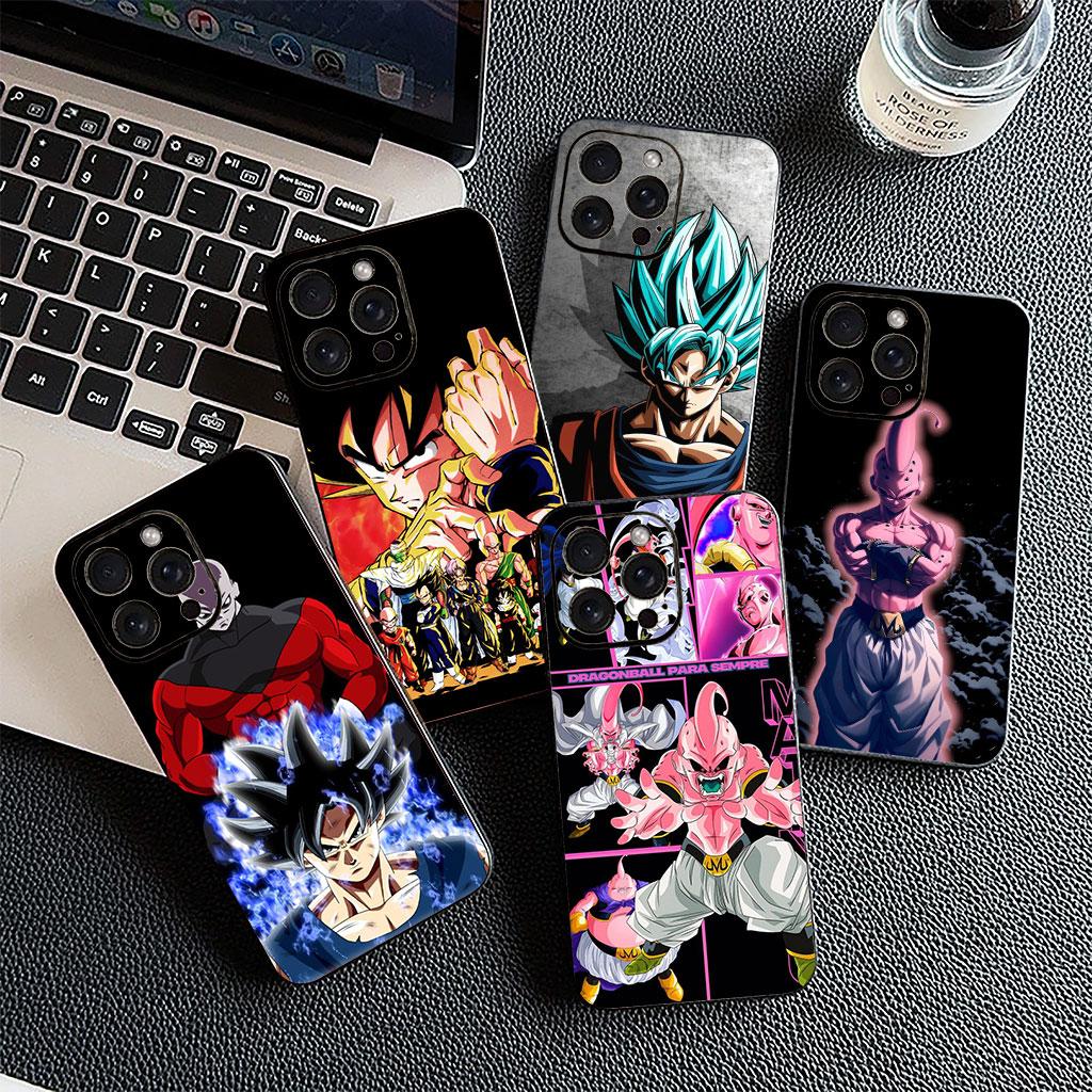 Gokus Dragons Balls Majin Buu Z Casing Phone Cover for Apple iPhone 16 15 14 11 Pro Max 7 8 Plus SE2 SE3 SE 2022 2020 Case