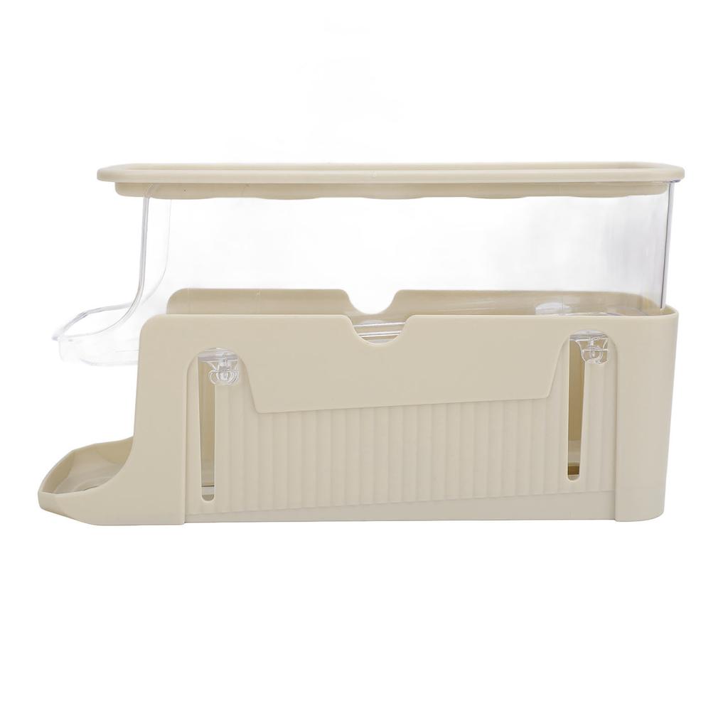 Rolling Egg Dispenser for Refrigerator Space Saving 2 Tier Automatic Egg Storage Container   for Refrigerator Kichen Cabinet