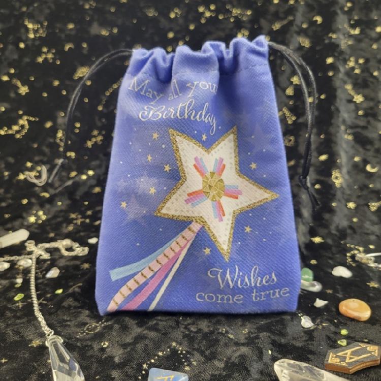 Velvet Birthday Candy Container Bakery Bags Candy Bags Wrapping Gift