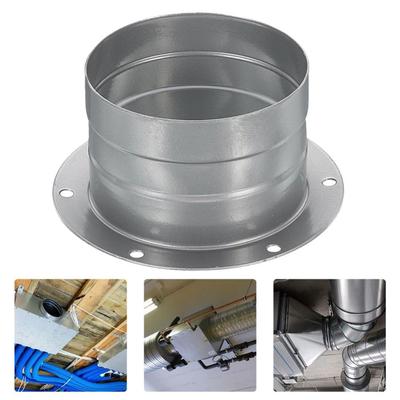 Raccord de Bride d'Adaptateur d'Adaptateur Droit Résistant aux Hautes Températures pour Conduit d'Échappement Métallique Rond 75-300mm