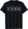 Habibi Funny Arabic Lebanese Word Periodic Table Tshirt Cotton Unisex Summer Streetwear Tops Graphic Tee Camiseta Hombre