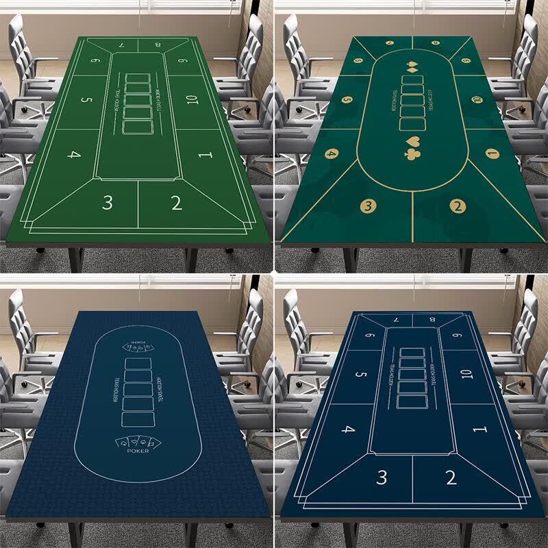 Rectangular Poker Gaming Mat