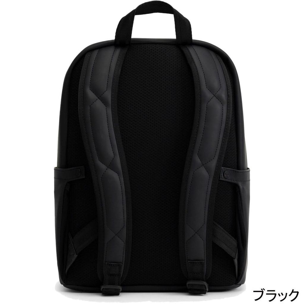 HUNTER Original Gummierter Rucksack UBB3607CPE Schwarz
