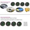 Multifunctiaonal 2 IN 1 Water Level Gauge+Sewage Level Gauge Green LED Digital 52mm Dual Gauge 0-190ohm RV Car Boat Yacht 9-32V