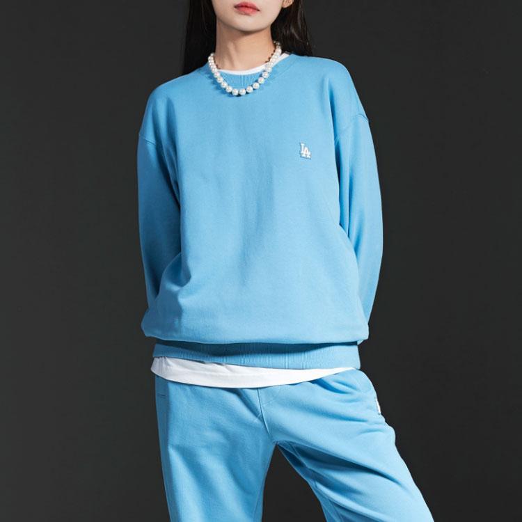 New MLB Sweatshirts Unisex Blue 3AMTB0124-07BLL