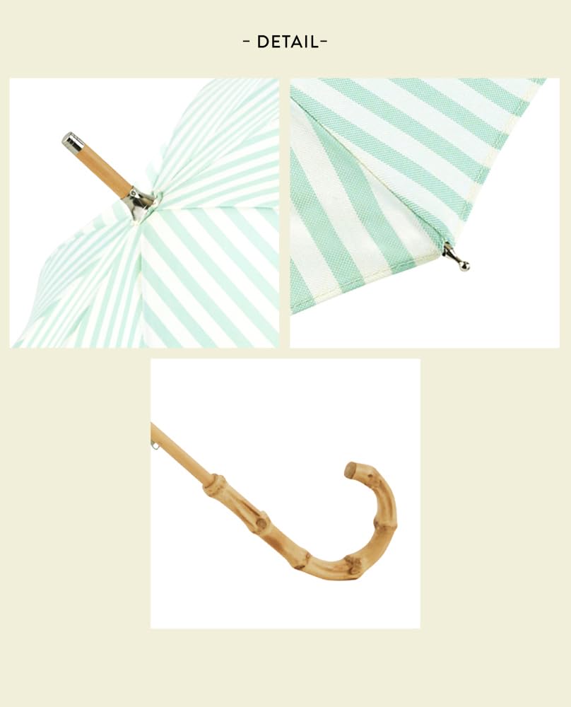 BECAUSE Long Umbrella Stripe GY B-941491