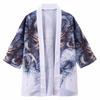 Kimono bărbați în stil japonez Haori în stil chinezesc Cardigan Cămăși pentru bărbați de vară largi Dragon Cardigan
