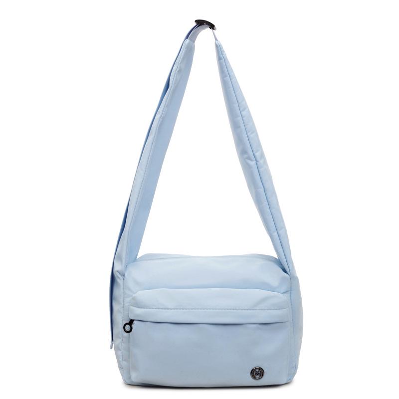 2026 Solid Color Lightweight Women s Multi-Pocket Crossbody Bag синий