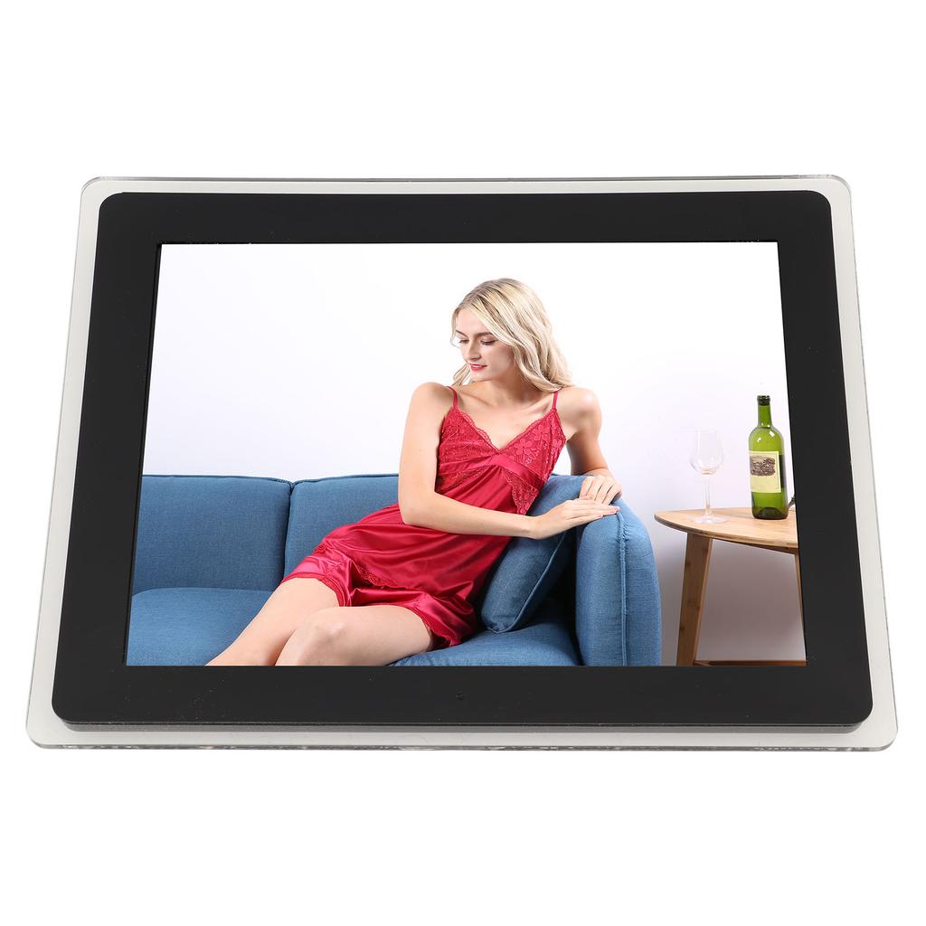 12palcový digitální fotorámeček s HD multifunkční podporou videa, obrázku, hudby, hodin, kalendáře, elektronického formátu