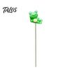 Outdoor Waterproof Frog Decorations Garden Stakes, Resin Miniature Ornaments, Cute Figurines, Succulents Ornaments for Pots Decoration Potted