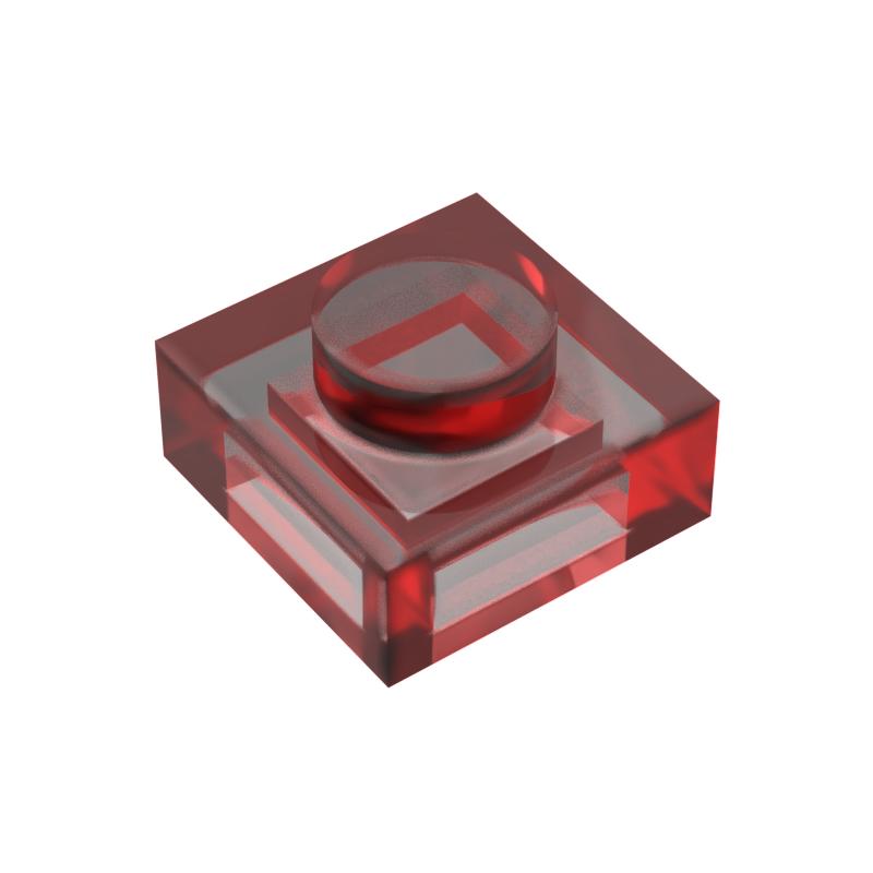 Rainbow Pig MOC Parts 3024 30008 Plate 1 x 1 Compatible Bricks DIY Assmble Building Blocks Particle Kid Puzzle Brain Toy Gift