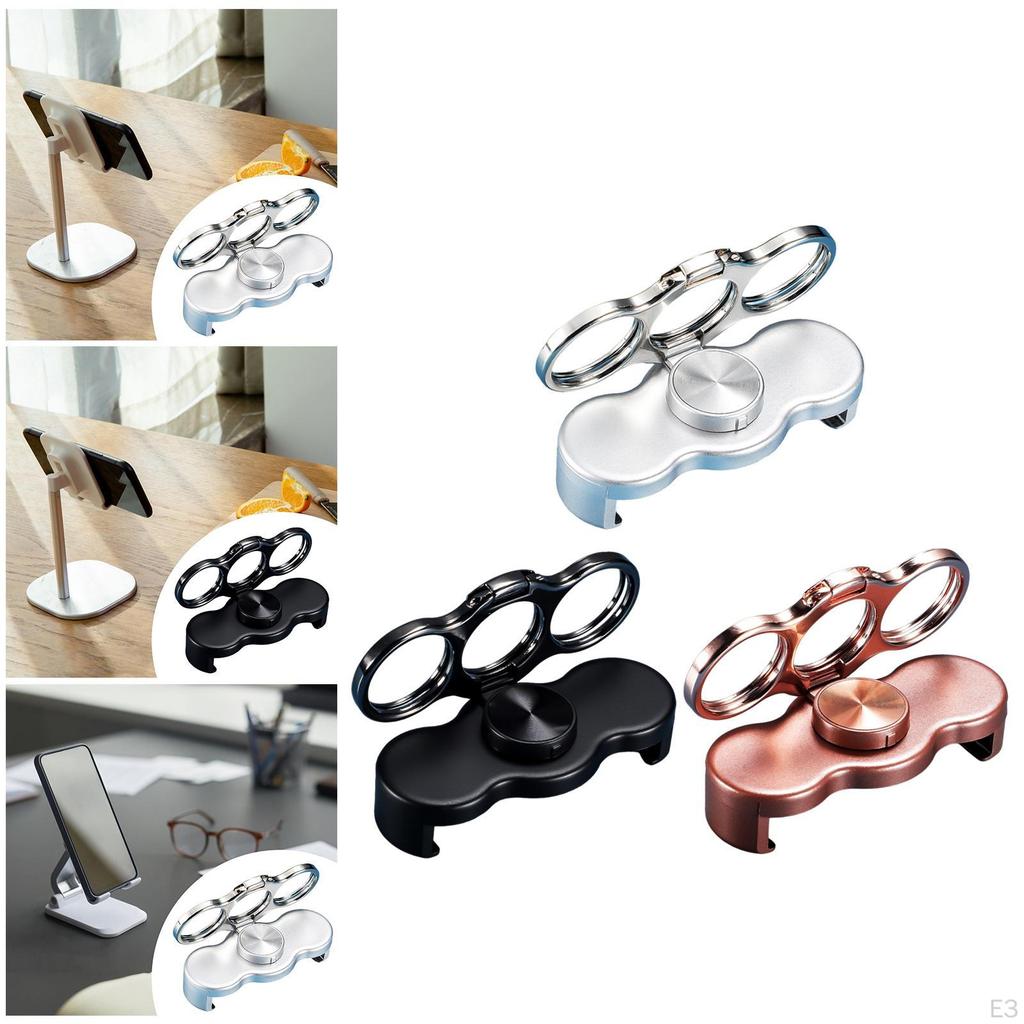 Phone Holder Finger ,Lightweight, Sturdy Desk Smartphone Accessories Compact Degree Rotation