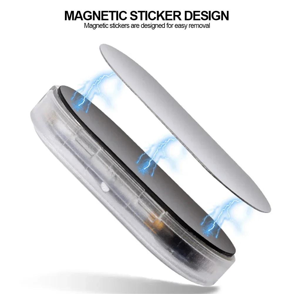 Magnetic Mini Touch Light LED Car Touch Night Light Ceiling Lamp Car Roof Interior Lighting Decorations USB Ambinet Light