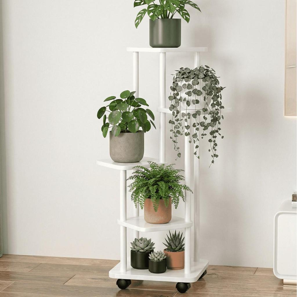 Multi-layer Floor-standing Flower Pot Rack for Living Room and Balcony