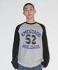 AMES-WORLDWIDE Vintage 52 Raglan Ls Tee Black
