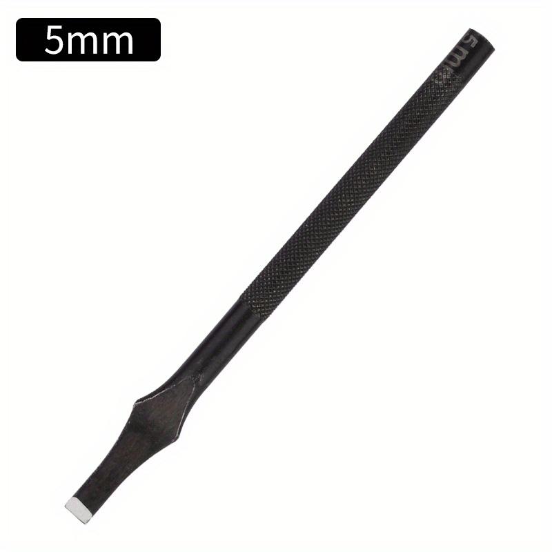 

3/5/6/8/10/12 мм Пробойники для прорезей Плоский наконечник Прямой пробойник Инструменты для кожевенного ремесла Резак DIY Ручная работа Кожаный плоский пробойник Инструменты для ремней 5mm