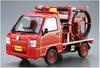 Aoshima Bunka Kyozai The Model Car Series 119 Subaru TT2 Sambar Fire Engine 2011 Plastic Model 1/24 No.