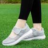 Summer hollow mesh middle-aged and elderly mother shoes old ******* cloth shoes s**t sole comfortable flat bottom women's shoes