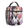 Puella Magi Madoka Magica Anime Thermal Insulated Lunch Bag for Work Portable Food Container Bags Cooler Thermal Lunch Boxes