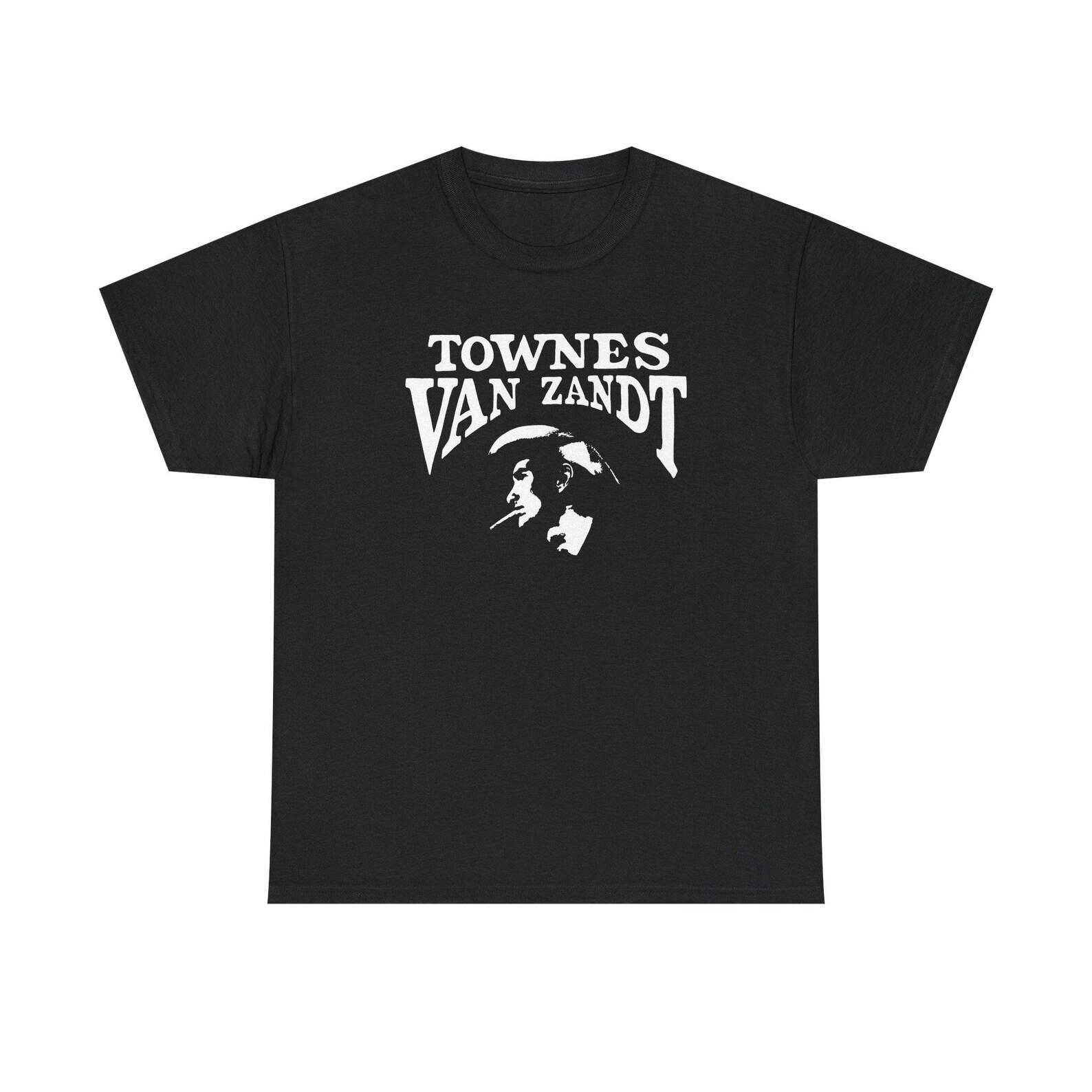 Townes Van Zandt Vintage Country Folk Shirt, Outlaw Country Music Tee, Americana Graphic T shirt XL