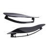 Motorcycle Black ABS Adjustable Side Wings Air Deflectors Fairing Side Cover Shield For Harley Touring Street Glide