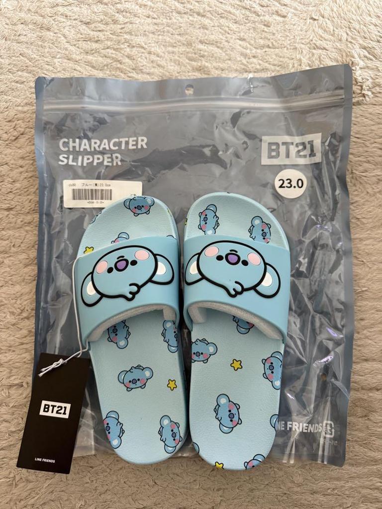 [USED] Very popular BT21 BTS Line Friends Sandals Size 23.0