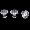 Versatile And Durable 10pcs Crystal Glass Cabinet Knobs For Cupboards And Drawers