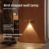 Small Bird Wall Light With Rechargeable Led Sensor For Kids Bedroom Decor