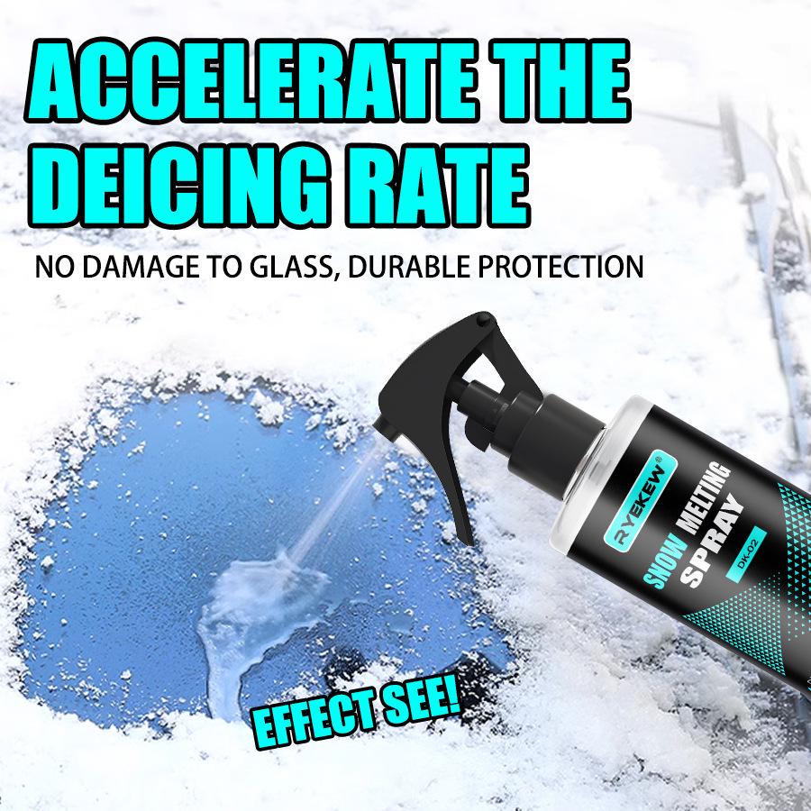 Ryekew Car Windshield Ice Melting Defroster Agent