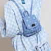 High-appeartion-level Small Backpack, Women's Crossbody Denim Bag, High-quality Mini Backpack