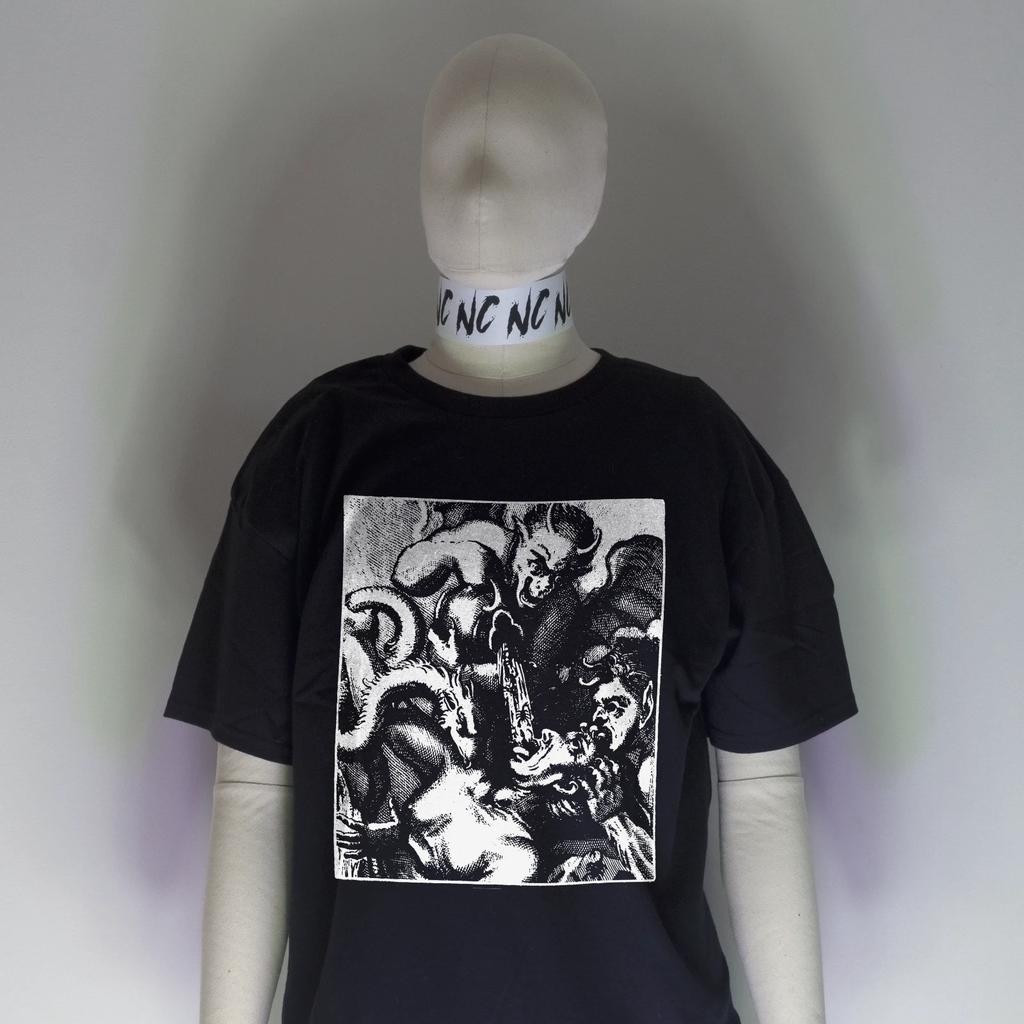 Night Channels Torment of Scorpion Shirt | Horror Satan Ritual Demons Pentagram