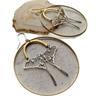 Bohemian Moth Pendant Earrings: Retro Butterfly Design for Women