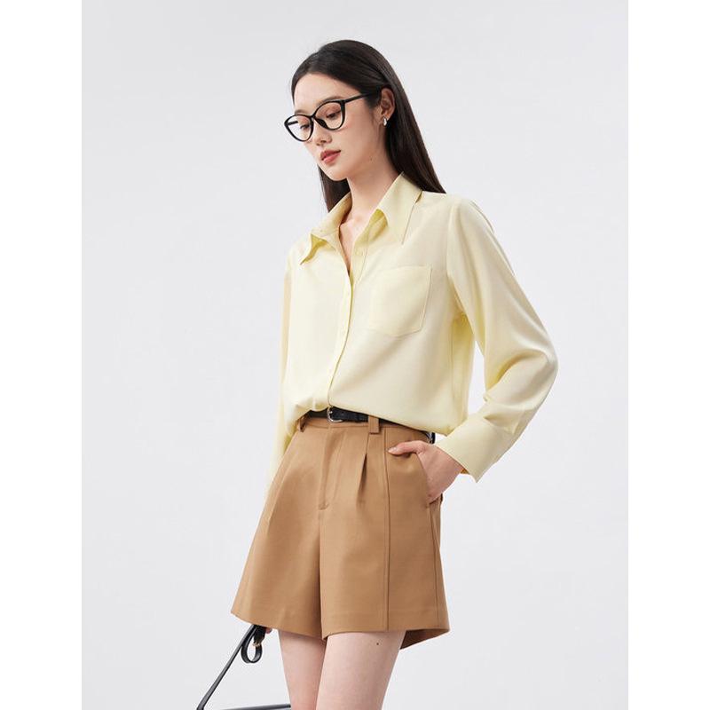 Rongtai Women's Lightweight Non-Iron Cloud-Like Shirt – Spring 2026 Versatile Commuter Top