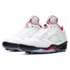 Jordan 5 Retro Low Golf Fire Red Silver Tongue Jordan CU4523-100