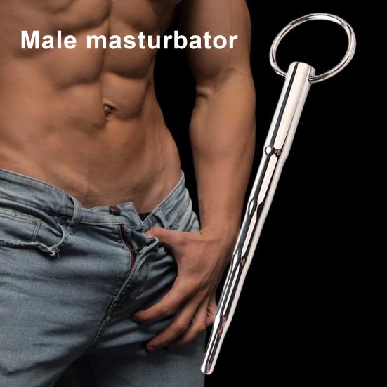 Urethral Tube Rod Universal Convenient Metal Penis Plug Male Sex Catheter for Bedroom
