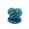 1 Piece Decompression Spinning Structure Stress Relief Toys 3D Printed Spiral Impossible Heart Passthrough Fidget Toy