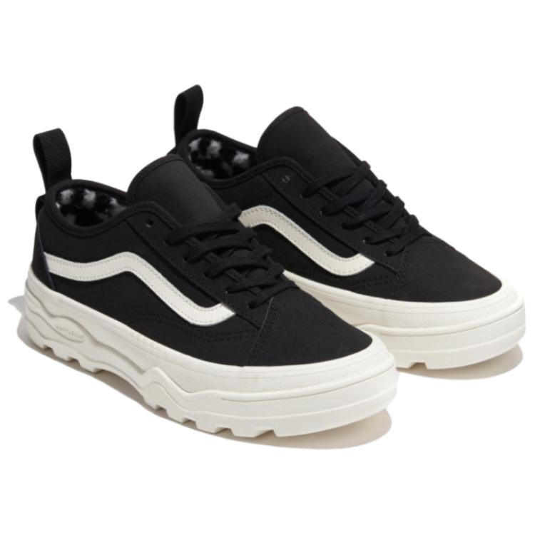 Vans Old Skool Series Trendy Comfortable Durable Low Top Canvas Shoes Unisex Sneakers Black VN0A4BVMBMA1