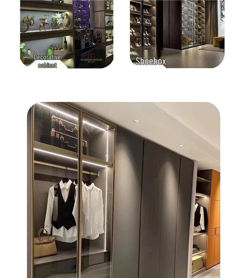 LED Strip Light with Induction Control for Wine Cabinets and Wardrobes, DuPont Interface, 12V Transformer Included