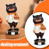 Halloween Kürbis Halten Dekorationsfigur für Dekoration