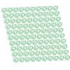 100pcs Paper Clips Innovative Cute Small Palm Shape Reusable   Metal Paperclips for   School Home