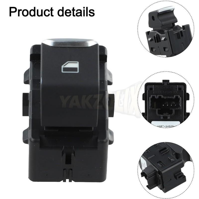 For Ford Fiesta 2017 2018 Window Control Switch Glass Lifter Single Button Car Accessories H1BT-14529-AA H1BT14529AA