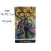 Cartes de Tarot Jack-O'-Lanternes Un jeu de 78 cartes Oracle Anglais Visions Édition Divination Jeux de Société
